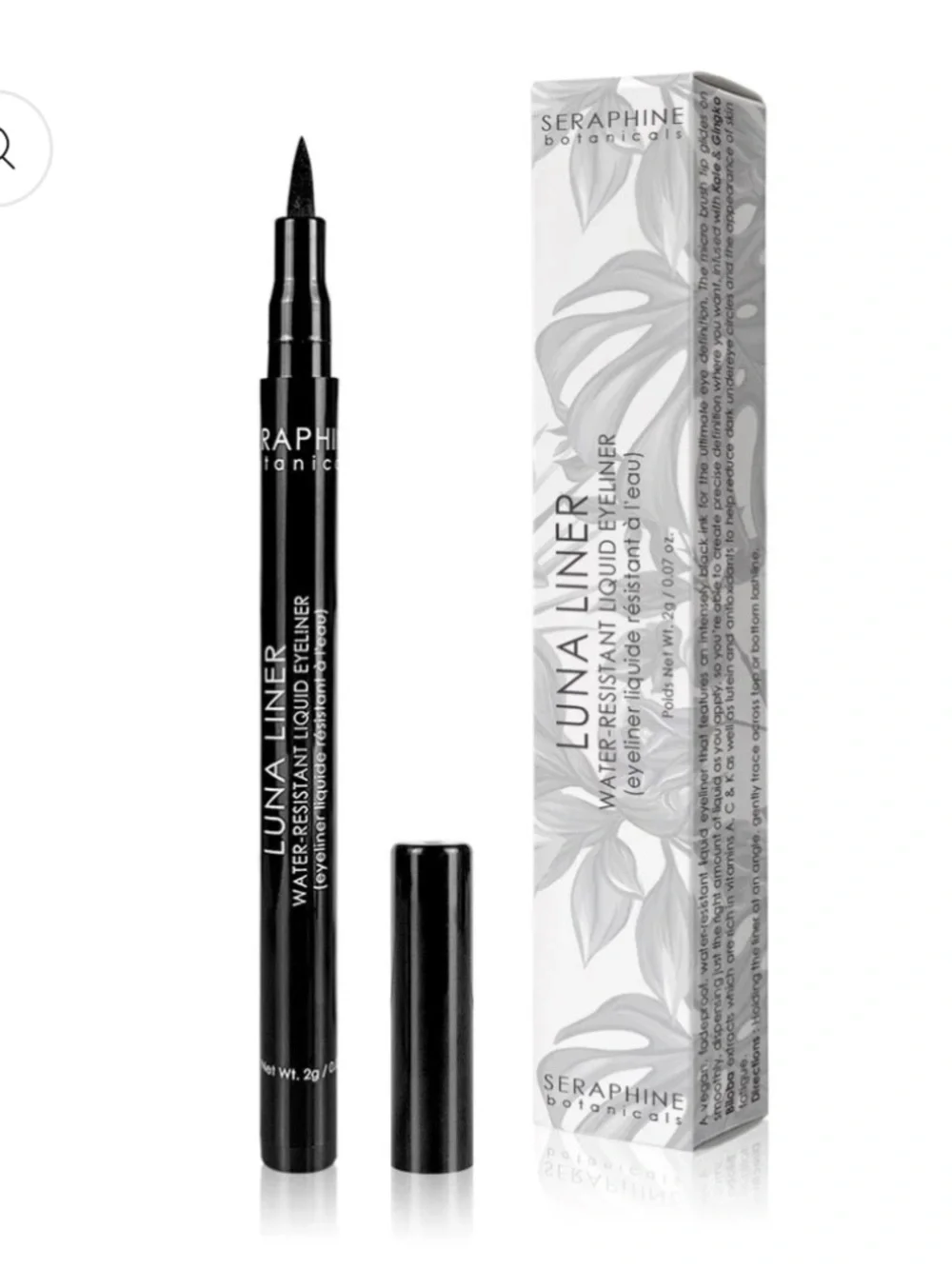 NWT Seraphine Luna Liner black water proof liquid eye liner